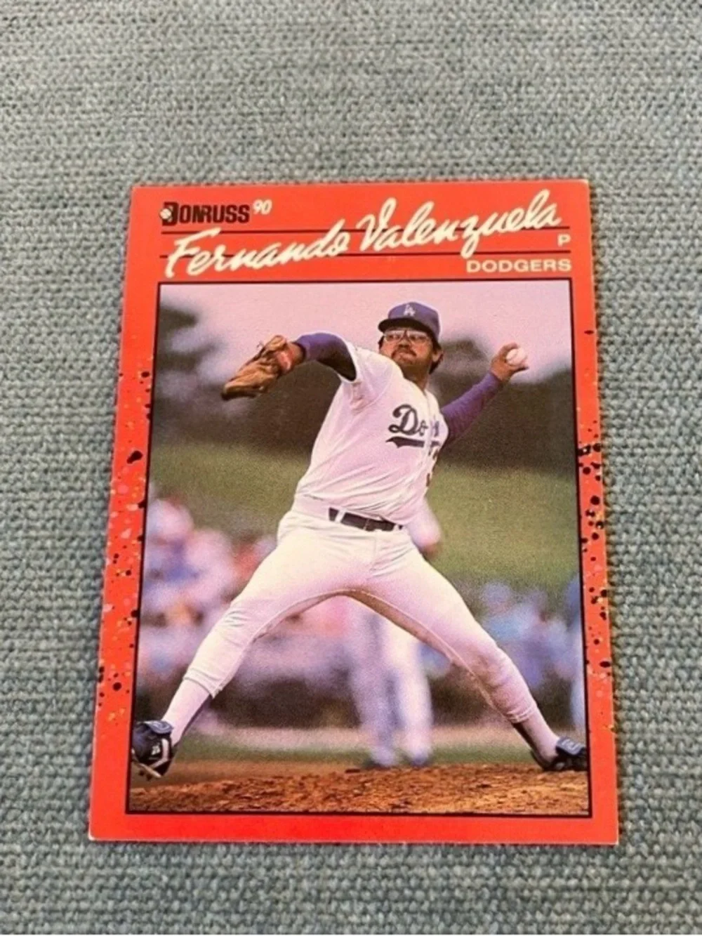 1990 Donruss Los Angeles Dodgers Baseball Card Trading Card